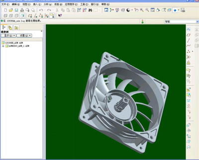 Fan with high pressure and large air- flow for welding machine