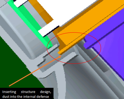 Fan with high pressure and large air- flow for welding machine